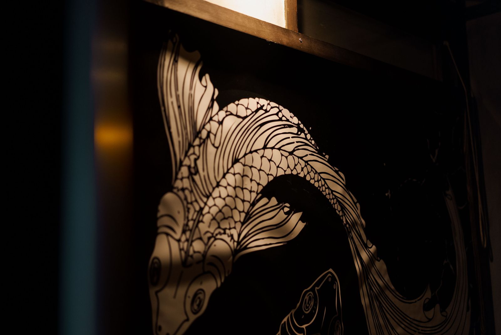 店内ウォールアート